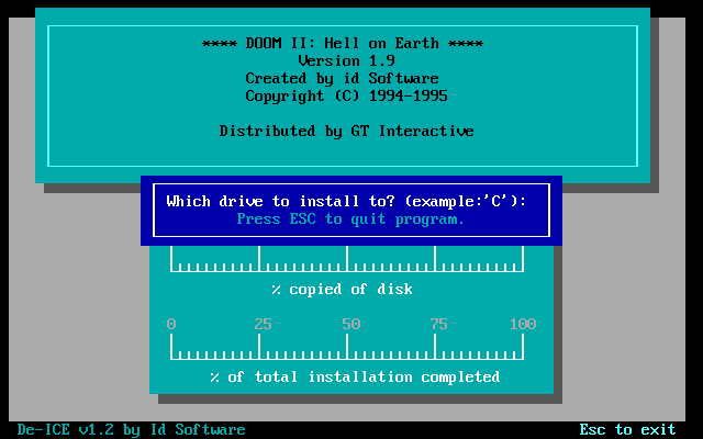 doom dosbox dos emulator not working