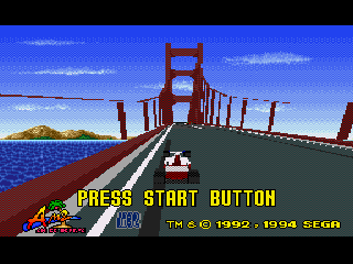Virtua Racing (Mega Drive/Genesis)