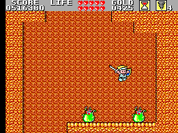 Wonder Boy In Monster Land Round 11