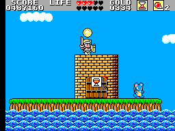 Wonder Boy In Monster Land Round 11