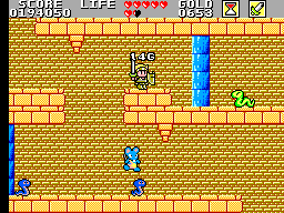 Wonder Boy In Monster Land Round 6