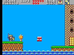 Wonder Boy In Monster Land Round 7