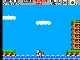 Wonder Boy In Monster Land Round 7