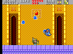 Wonder Boy In Monster Land Round 7