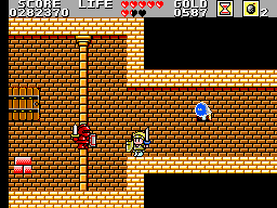 Wonder Boy In Monster Land Round 7