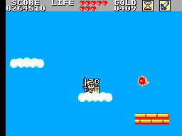 Wonder Boy In Monster Land Round 7