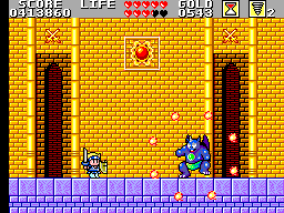 Wonder Boy In Monster Land Round 9