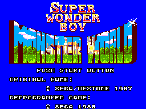 Super Wonder Boy Monster World