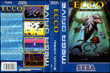 Ecco 2: The Tides of Time - European Case (Mega Drive)