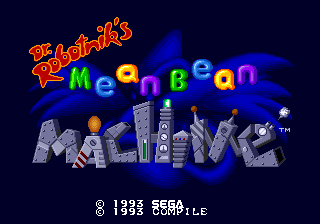 Dr. Robotnik's Mean Bean Machine Feature