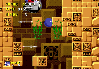 Robotnik in Labyrinth Zone