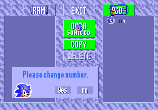 Backup Sonic CD File