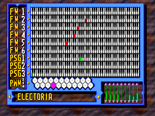 Knuckles' Chaotix Soundtest