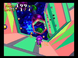 Knuckles' Chaotix Special Stage 1