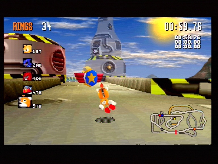 sonic r pc button config