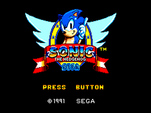 Sonic The Hedgehog (8-Bit)