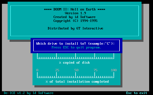 Doom II Install with DOSBox