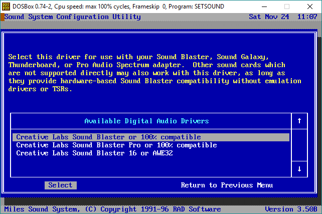 Extreme Assault with DOSBox