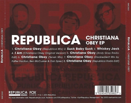 Christiana Obey Album Cover