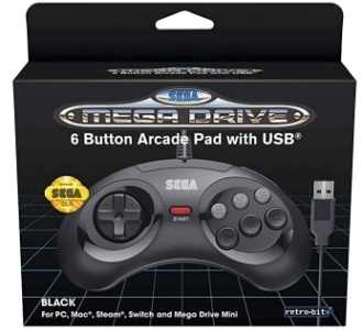 Mega Drive/Genesis USB Controller from RetroBit