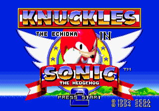 Sonic 2 and Knuckles Feature